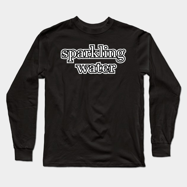 Sparkling Water Long Sleeve T-Shirt by JáchymStore